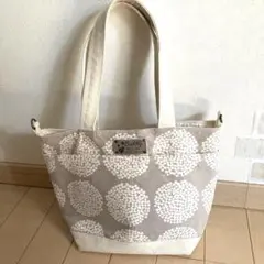 お値下げ　トートバッグ　ハンドメイド　キャンバス