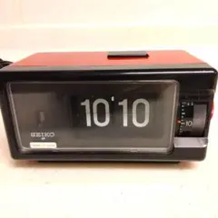 【レア 新品 SEIKO】パタパタ時計 QN451R 動作確認済み Yahoo!オークション -「seikoパタパタ時計」の落札相場・落札価格