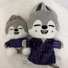 GIGO限定　skzoo ふわふわ　ボアパジャマ　ぬいぐるみセット バンチャン