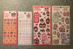 正規品！モンチッチ タイルシール平成はっぴーフォン セット4枚セット