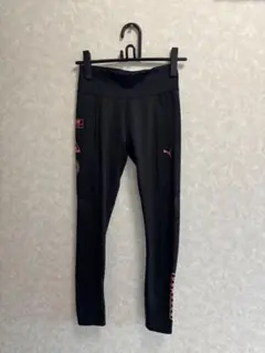 【 PUMAプーマ 】L 黒ブラック レギンス