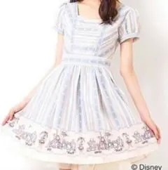 シークレットハニー不思議の国のアリスワンピース水色トランプガラ