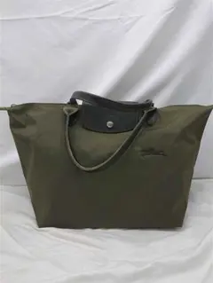 ■ロンシャン ル プリアージュ トートバッグ カーキ系 レディース