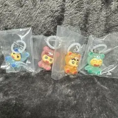 クレヨンしんちゃん めじるしアクセサリー セミコンプリート みんなでくまパジャマ