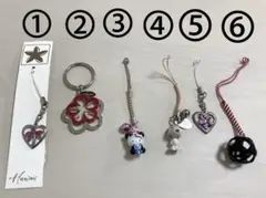 キーホルダー 6点セット