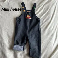 ミキハウス 70 80 ロンパース オーバーオール