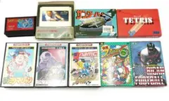 12-7-5 ファミリーコンピュータ ファミコン ソフト9 本セット ジャンク