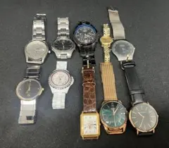 N*7様 113 1000円スタート！腕時計まとめ CITIZEN、WIRED等