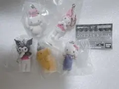 サンリオキャラクターズ ミニチュアチャーム ライブキャラクター 全5種セット