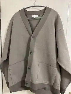 GLOBAL WORK グレー Vネック カーディガン XL