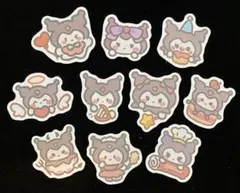 【まとめ買い割あり！】10枚セット！サンリオ ステッカーセット 9