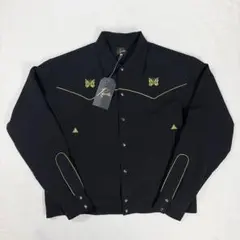 Needles カウボーイジャケット XL タグ付き未使用 黒 ゴールドのサムネイル