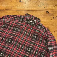 希少 00's Y2K OLD GAP チェック柄 ボタンダウンシャツ XL
