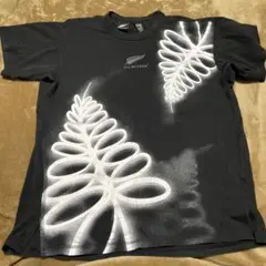ALL BLACKS グラフィックTシャツ 黒　アディダス