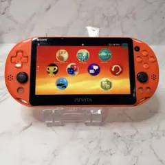 PSVita 2000 本体 ネオンオレンジ 動作品・美品】 PS Vita 2000 ネオン オレンジ 本体 PSVita - メルカリ
