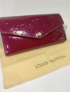 美品 ルイ ヴィトン LOUIS VUITTON ヴェルニ 長財布