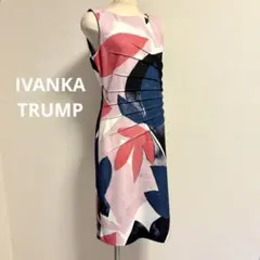 イヴァンカトランプ タックデザイン サイドジップ ノースリーブワンピース 8のサムネイル