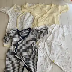 ベビー肌着 4点セット 新生児50-60