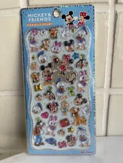ディズニー　ミッキー&フレンズ　プチドロップステッカー　ボンボンドロップシール