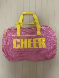 CHEER ドラムバッグ ボストンバッグ パープル チアダンスチア
