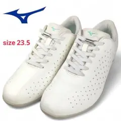 【MIZUNO/ミズノ】 極美品 ウェーブリム スニーカー ウォーキングシューズ