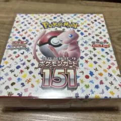 【BOX】 スカーレット&バイオレット ポケモンカード151シュリンク付