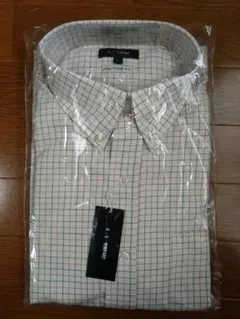 メンズシャツLサイズ　チェック　ワイシャツ