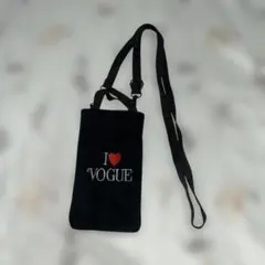 I ❤️ VOGUE スマホショルダーバッグ