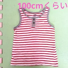 Old Navy ボーダー タンクトップ 100cm 　しましま　夏のサムネイル