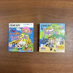 【箱・説明書付き】GB ゲームで発見!! たまごっち 1＆2 セット