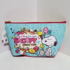 スヌーピー舟形ポーチ　スイーツ