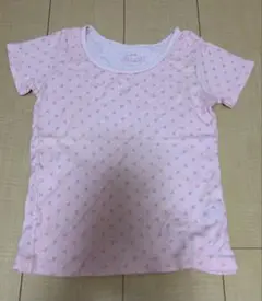 イオン　PEACE FIT アンダーシャツ 130 ピンク　キルト肌着　下着　女