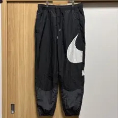 NIKE スウッシュ　ナイロン　ウーブン　パンツ　ビッグ　ロゴ　ジョガー　ダンス