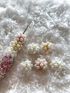 パールビーズ ロンデル カスタムボールペン