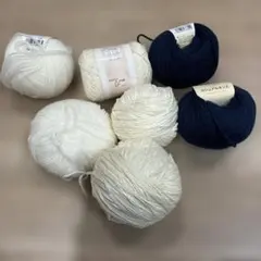 毛糸 まとめ売り コットン ウール混