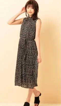 RETRO GIRL ノースリーブロングワンピース