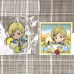 呪術廻戦　懐玉・玉折　まる くじ　ちゃぽんっ！　アクキー　ステッカー　七海建人