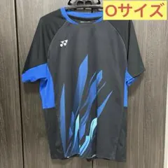 YONEX バドミントン テニス ゲームシャツ Oサイズ ブラック/ブルー