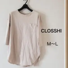CLOSSHI カットソー M 無地 Tシャツ