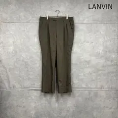 W34相当 LANVIN ランバン タック入 カラースラックス N2280のサムネイル