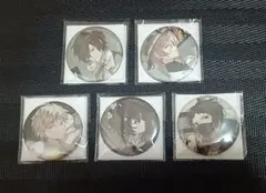 文豪ストレイドッグス 10周年 缶バッジ コンプリート 太宰治 中原中也 泉鏡花