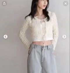 SeaRoomlynn Cotton モール Ribbon トップスのサムネイル