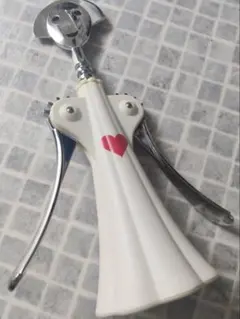 ALESSI アレッシィ アンナG ワインオープナー ブラウンボルドー系 置物
