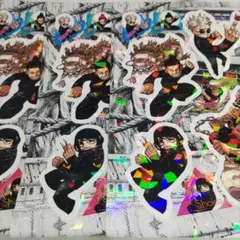 呪術廻戦 懐玉・玉折 ミニキャラホロフレークシール 3枚