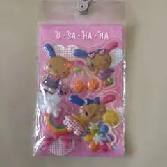 国内正規品　サンリオ ウサハナ ぷくぷくステッカー