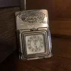 Zippo 2000年モデル 時計付きライター Zippo 2000年モデル 時計付きライター