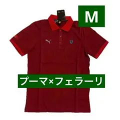 新品■8,250円【プーマ　フェラーリ】メンズ　半袖ポロシャツ S(日本M）