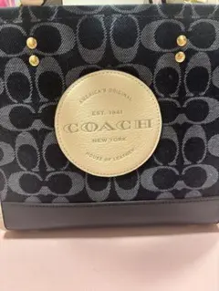 美品 COACH デンプシーキャリーオール　2wayトートバッグC2826