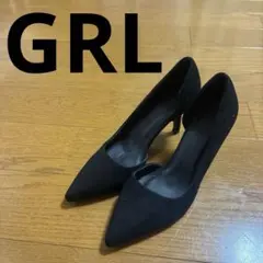 試着のみ　GRL ベージュ ポインテッドトゥパンプス 23cm 低反発