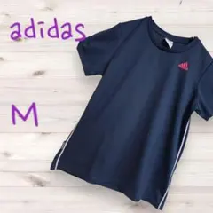 アディダス 半袖 ラインTシャツ スポーティ プラクティス Tシャツ